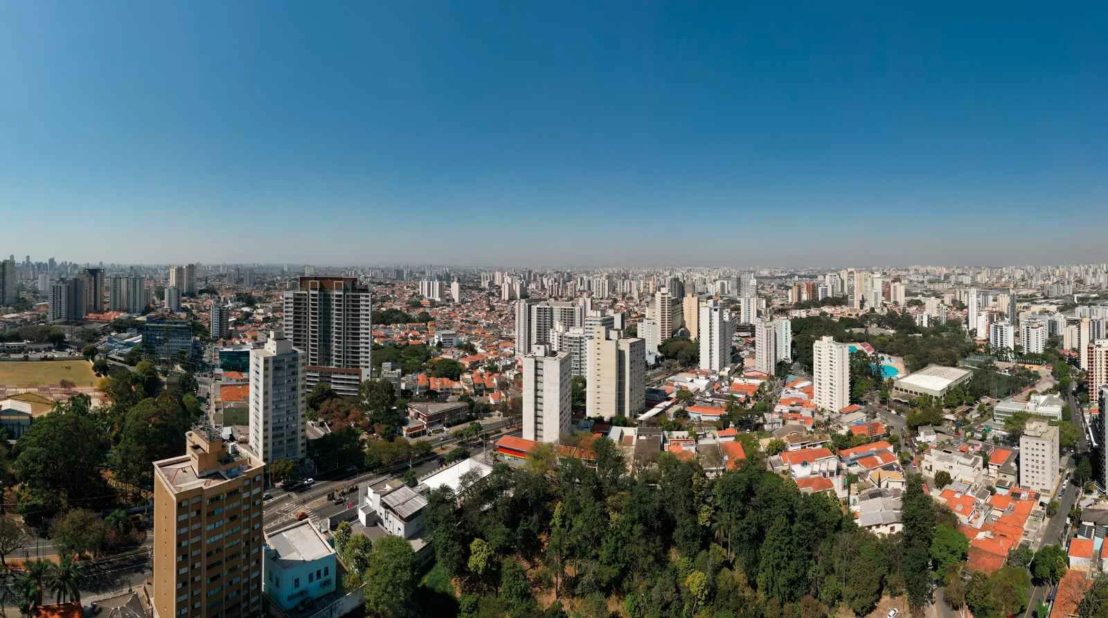 Vista panorâmica da região do Vibra Paes de Barros